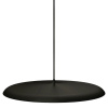 Černé kovové závěsné LED světlo Artist 40 cm