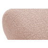 Pudrově růžová bouclé podnožka Windsor & Co Lola 100 x 100 cm  -fv-interier-25