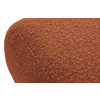 Hnědá bouclé podnožka Windsor & Co Lola 100 x 100 cm  -fv-interier-25