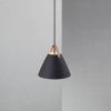 Černé kovové závěsné světlo Strap 27 cm -fv-interier-25