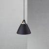 Černé kovové závěsné světlo Strap 27 cm -fv-interier-25