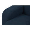 Tmavě modrá bouclé rohová pohovka Windsor & Co Lola 250 cm, pravá -fv-interier-25