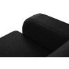 Černá bouclé rohová pohovka Windsor & Co Lola 250 cm, pravá -fv-interier-25