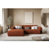 Hnědá bouclé rohová pohovka Windsor & Co Lola 250 cm, levá -fv-interier-25