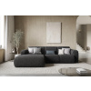 Tmavě šedá bouclé rohová pohovka Windsor & Co Lola 250 cm, levá -fv-interier-25