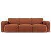Hnědá bouclé trojmístná pohovka Windsor & Co Lola 235 cm -fv-interier-25