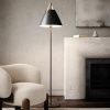 Černá kovová stojací lampa Strap 155 cm -fv-interier-25
