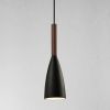Černé kovové závěsné světlo Pure 10 cm -fv-interier-25