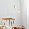 Bílé porcelánové závěsné světlo Hang -fv-interier-25