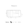 Hnědé kožené křeslo Windsor & Co MadameGrafitově šedé kožené křeslo Windsor & Co MadameŠedohnědé kožené křeslo Windsor & Co Madame