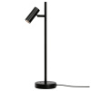 Černá kovová stolní lampa Omari