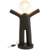 Černá stolní lampa J-Line Xua
