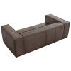 Hnědá kožená dvoumístná pohovka Windsor & Co Madame 211 cm
