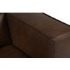Tmavě hnědá kožená dvoumístná pohovka Windsor & Co Madame 211 cm -fv-interier-25