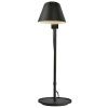 Černá kovová stolní lampa Stay