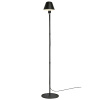 Černá kovová stojací lampa Stay 135 cm