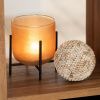 Oranžový skleněný svícen J-Line Olut 18,5 cm -fv-interier-25
