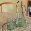 Zelená sklenice J-Line Lina 450 ml -fv-interier-25