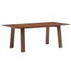 Ořechový rozkládací jídelní stůl Kave Home Arlen 200/250 x 95 cm