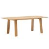 Dubový rozkládací jídelní stůl Kave Home Arlen 200/250 x 95 cm