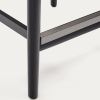 Černá dřevěná barová židle Kave Home Nina 62 cm s výpletem -fv-interier-25
