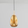 Zlaté skleněné závěsné světlo Nova Luce Lava 22 cm -fv-interier-25