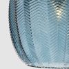 Modré skleněné závěsné světlo Nova Luce Loni 24 cm -fv-interier-25