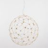 Zlaté kovové závěsné LED světlo Nova Luce Sole 60 cm -fv-interier-25