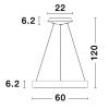 Stříbrné závěsné LED světlo Nova Luce Rando Thin 60 cm -fv-interier-25