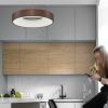 Hnědé závěsné LED světlo Nova Luce Rando Thin 38 cm -fv-interier-25