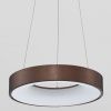 Hnědé závěsné LED světlo Nova Luce Rando Thin 38 cm -fv-interier-25