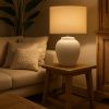 Bílá keramická stolní lampa J-line Limme 48 cm -fv-interier-25