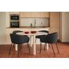 Černá koženková jídelní židle Teulat Add II. -fv-interier-25