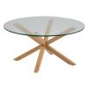 Skleněný konferenční stolek Skyline 82 cm