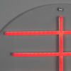 Červená nástěnná LED dekorace DUTCHBONE SPRING 35 cm -fv-interier-25