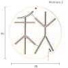 Červená nástěnná LED dekorace DUTCHBONE AUTUMN 35 cm -fv-interier-25