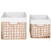 Set dvou úložných košů Terema 20x30/ 25x35 cm