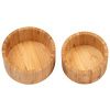 Set dvou bambusových dóz Candimala 13/15 cm