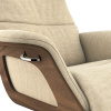 Béžové sametové lounge křeslo FLEXLUX CLEMENT MEDIUM -fv-interier-25