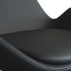 Černé kožené lounge křeslo FLEXLUX GHOST LOW -fv-interier-25