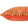 Oranžový sametový polštář J-line Florry 65 x 35 cm -fv-interier-25