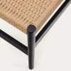 Černá dubová lavice Kave Home Zaide 120 cm -fv-interier-25