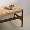 Hnědá dubová lavice Kave Home Zaide 120 cm -fv-interier-25