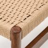 Hnědá dubová lavice Kave Home Zaide 120 cm -fv-interier-25