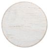 Bílý mramorový odkládací stolek Richmond Mayfield 55 cm