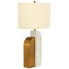 Mramorová stolní lampa Liliana
