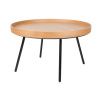 Dubový konferenční stolek ZUIVER OAK TRAY s odnímatelnou deskou 78 cm