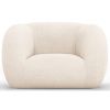 Béžové bouclé křeslo Cosmopolitan Design Essen