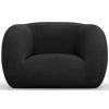 Černé bouclé křeslo Cosmopolitan Design Essen