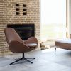 Hnědé kožené lounge křeslo FLEXLUX GHOST LOW II. -fv-interier-25